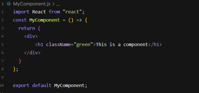 component in react createElement